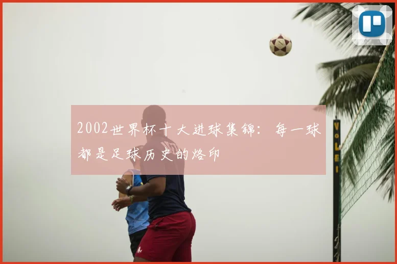 2002世界杯十大进球集锦：每一球都是足球历史的烙印